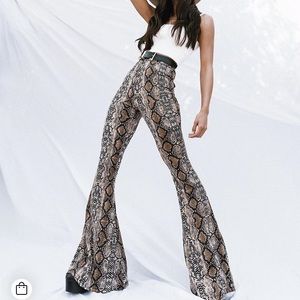 Princess polly Medusa snakeskin pants